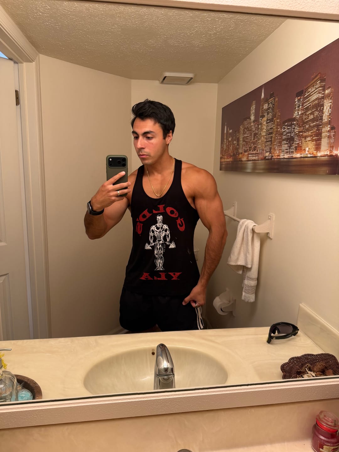 Customer photo review of 3003 - Gold's Iron Legacy Icon Stringers