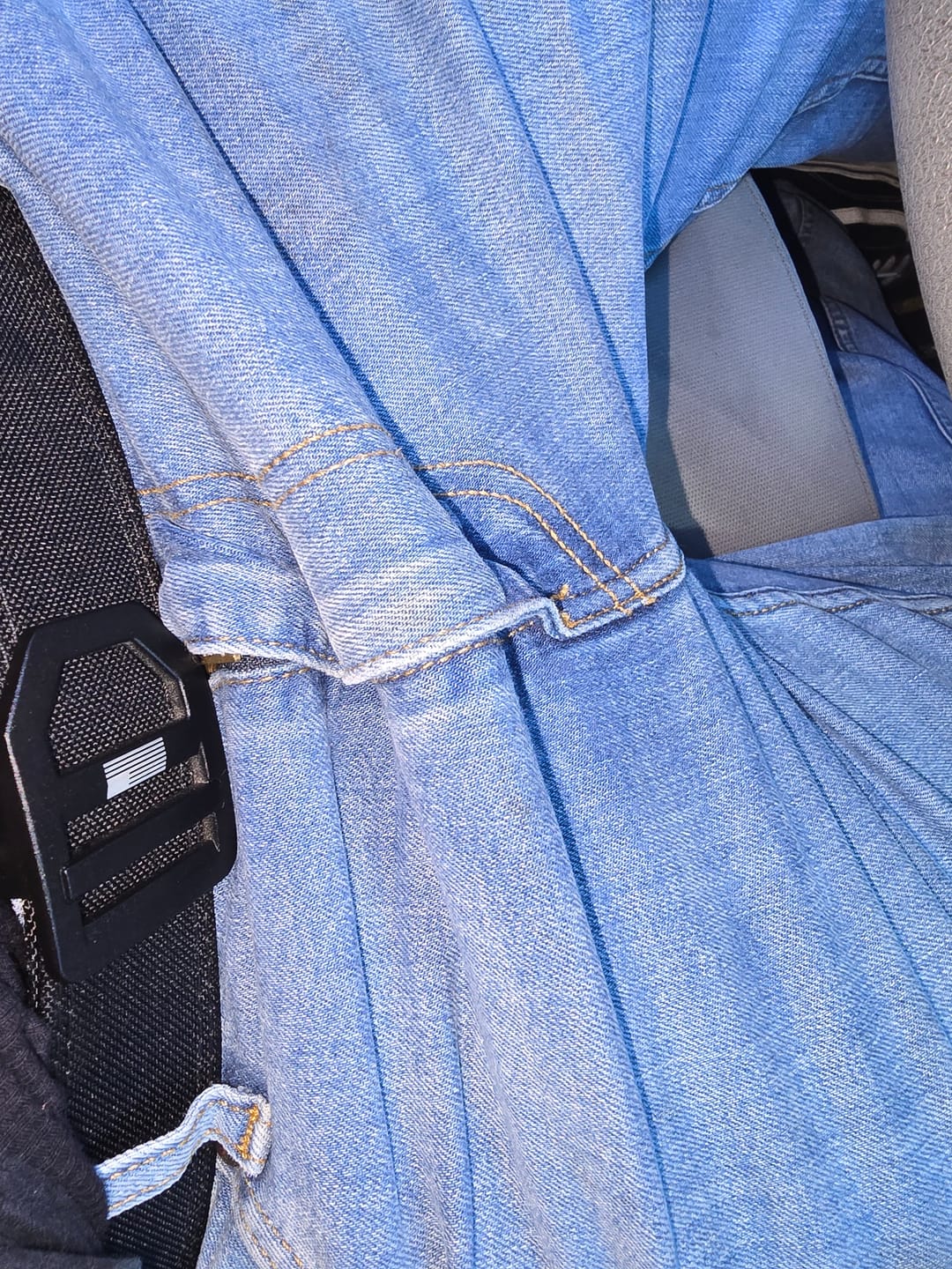 Customer photo review of American Flag Tactical Belt