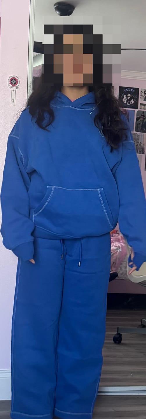 Customer photo review of Soufflé Classic Hoodie Sets