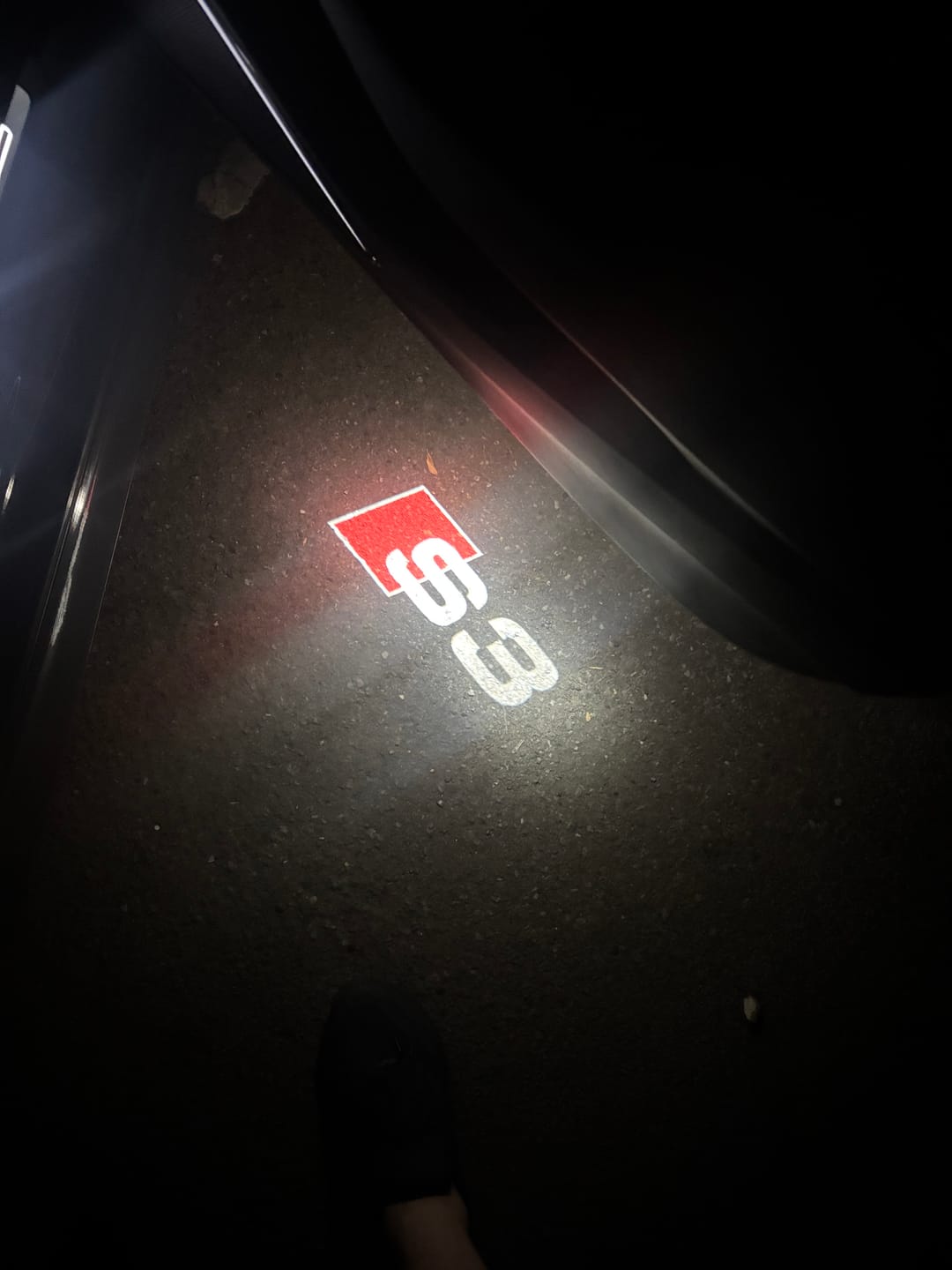 Customer photo review of AUDI DOOR LIGHTS