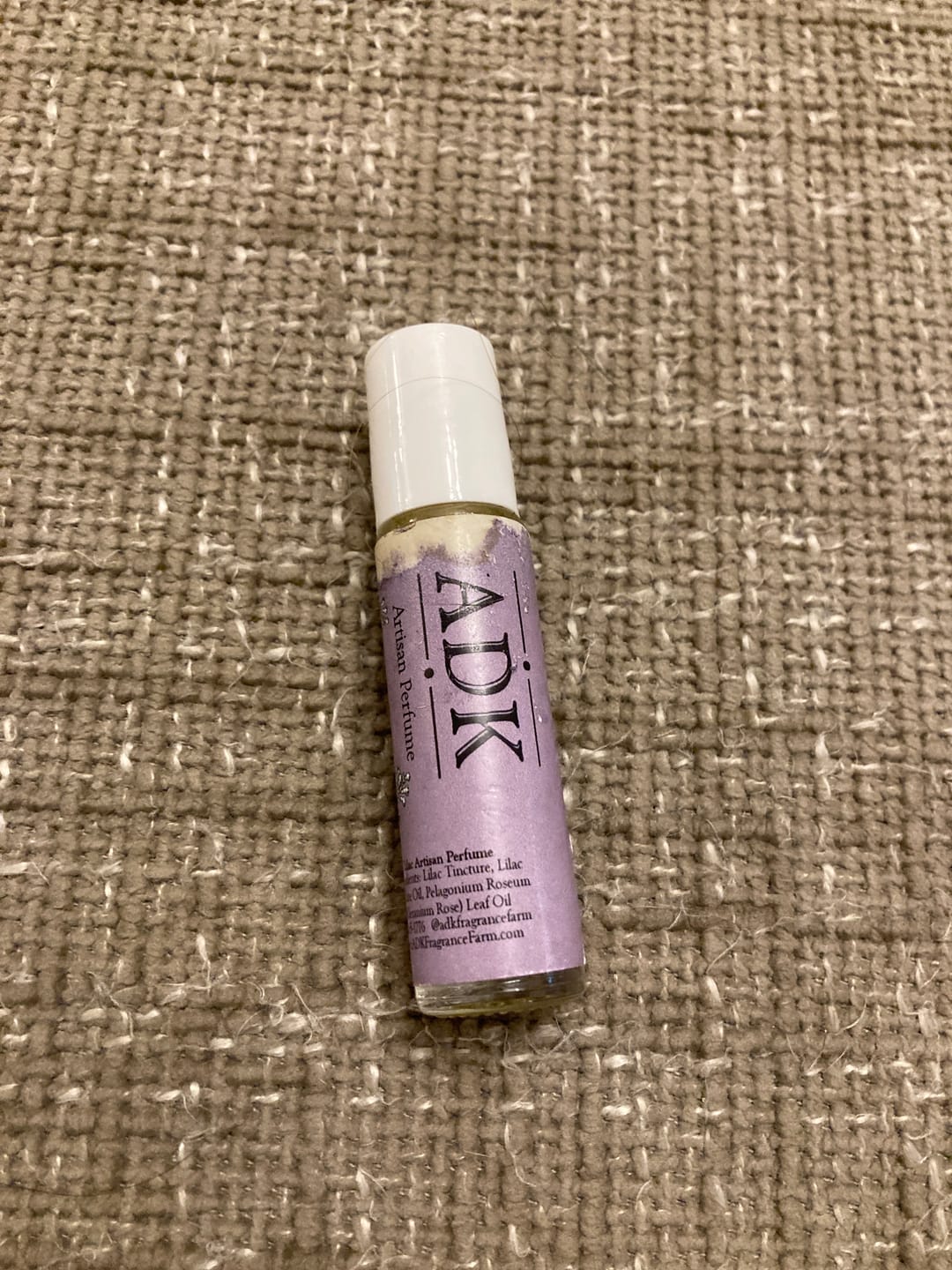 Customer photo review of Lilac Botanical Perfume Spray | Handmade Floral Natural Perfume