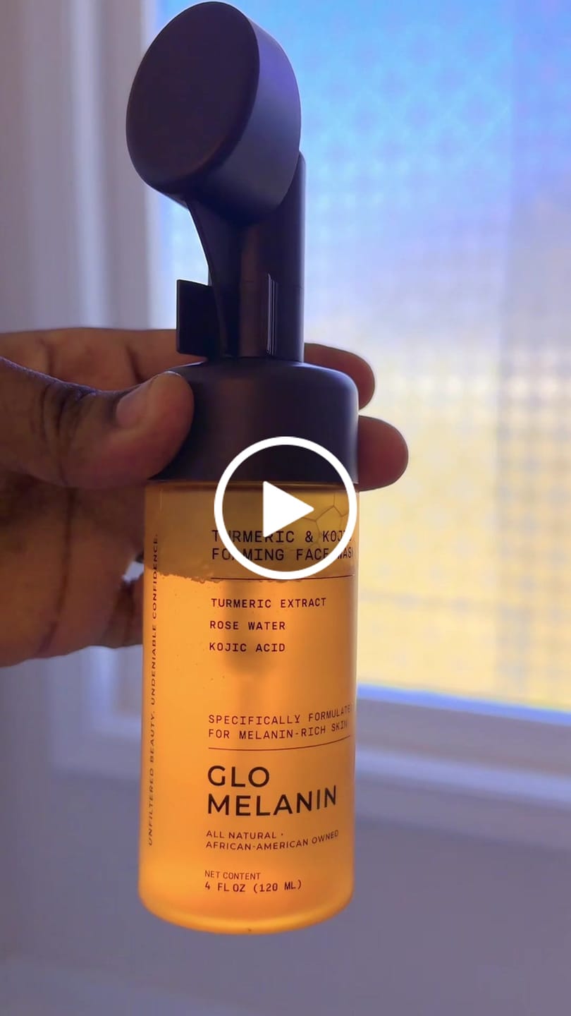 Customer video review of Turmeric and Kojic Foaming Face Wash