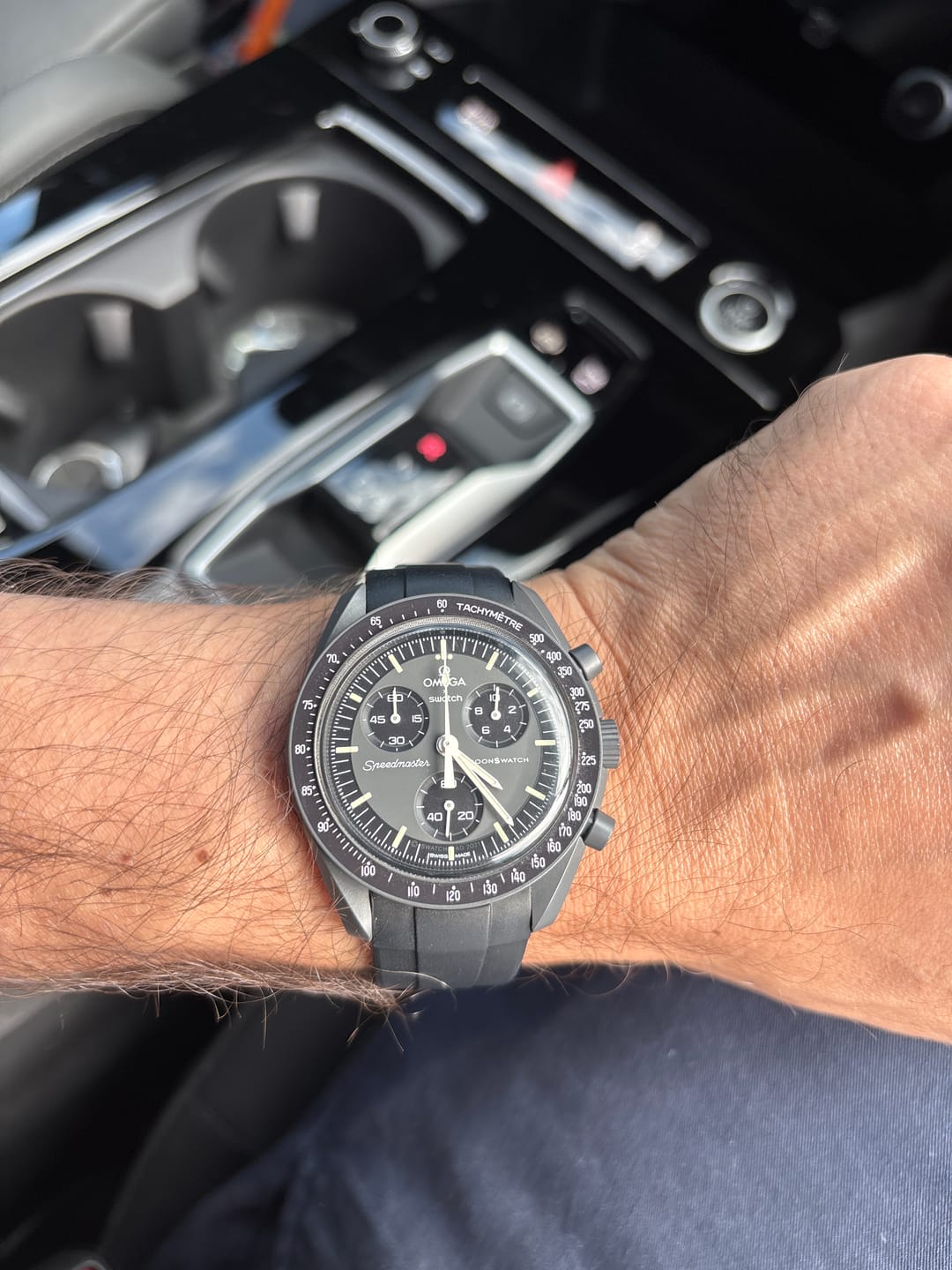 Customer photo review of Rubber Strap for Omega X Swatch MoonSwatch Mission to Mercury