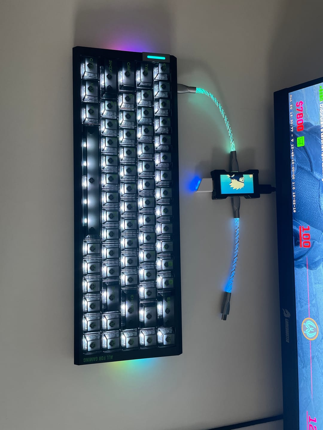 Customer photo review of ATK RS6 Air Klavye (Manyetik Switch / HE)