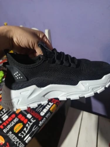 Customer photo review of Bella | Comfortable Orthopaedic Trainers