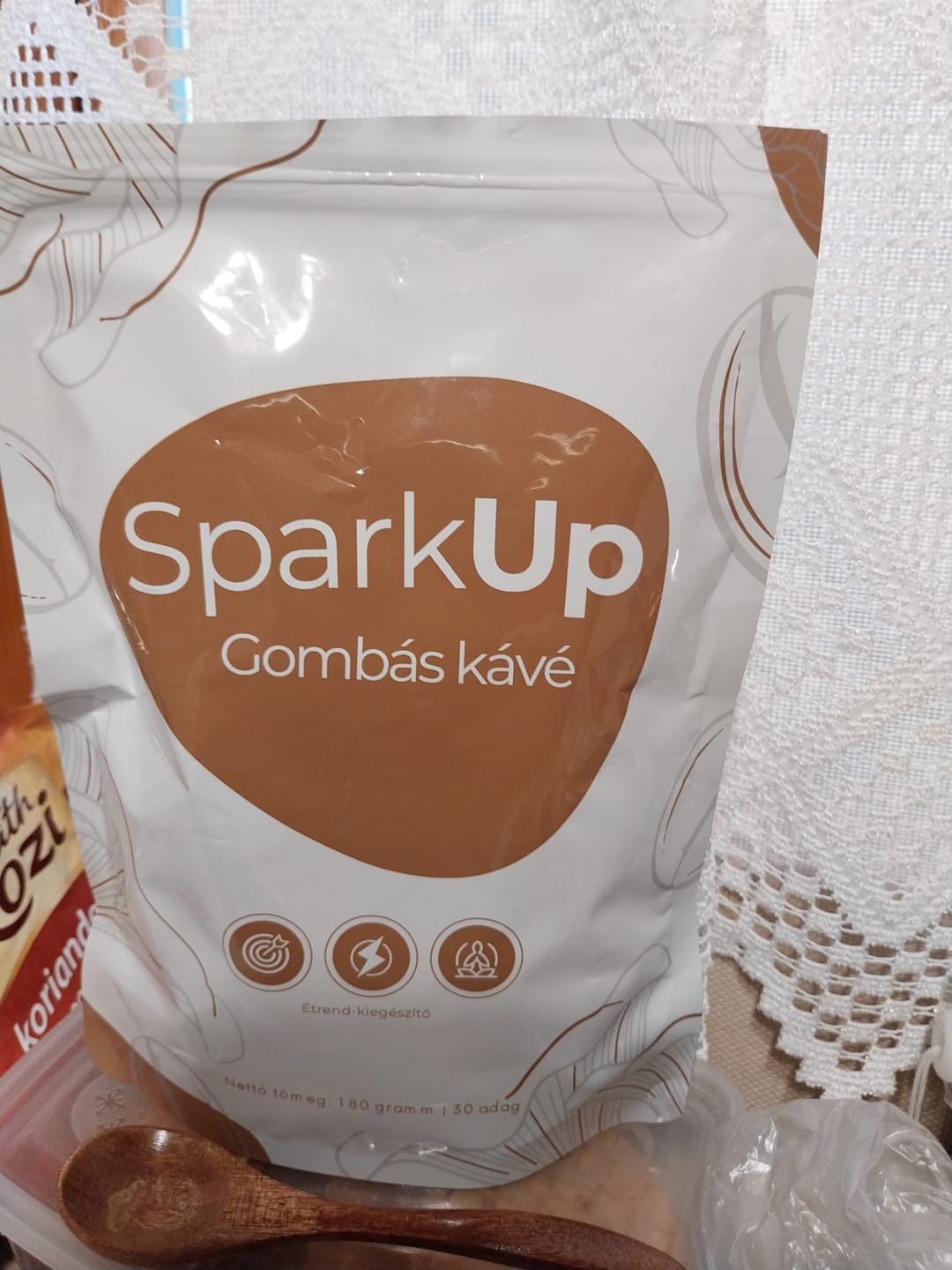 Customer photo review of SparkUp™ - Adaptogén kávékeverék gombákkal