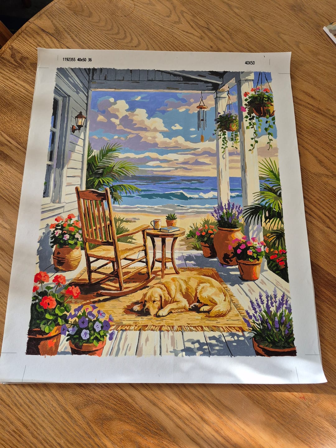 Customer photo review of Seaside Porch Peace