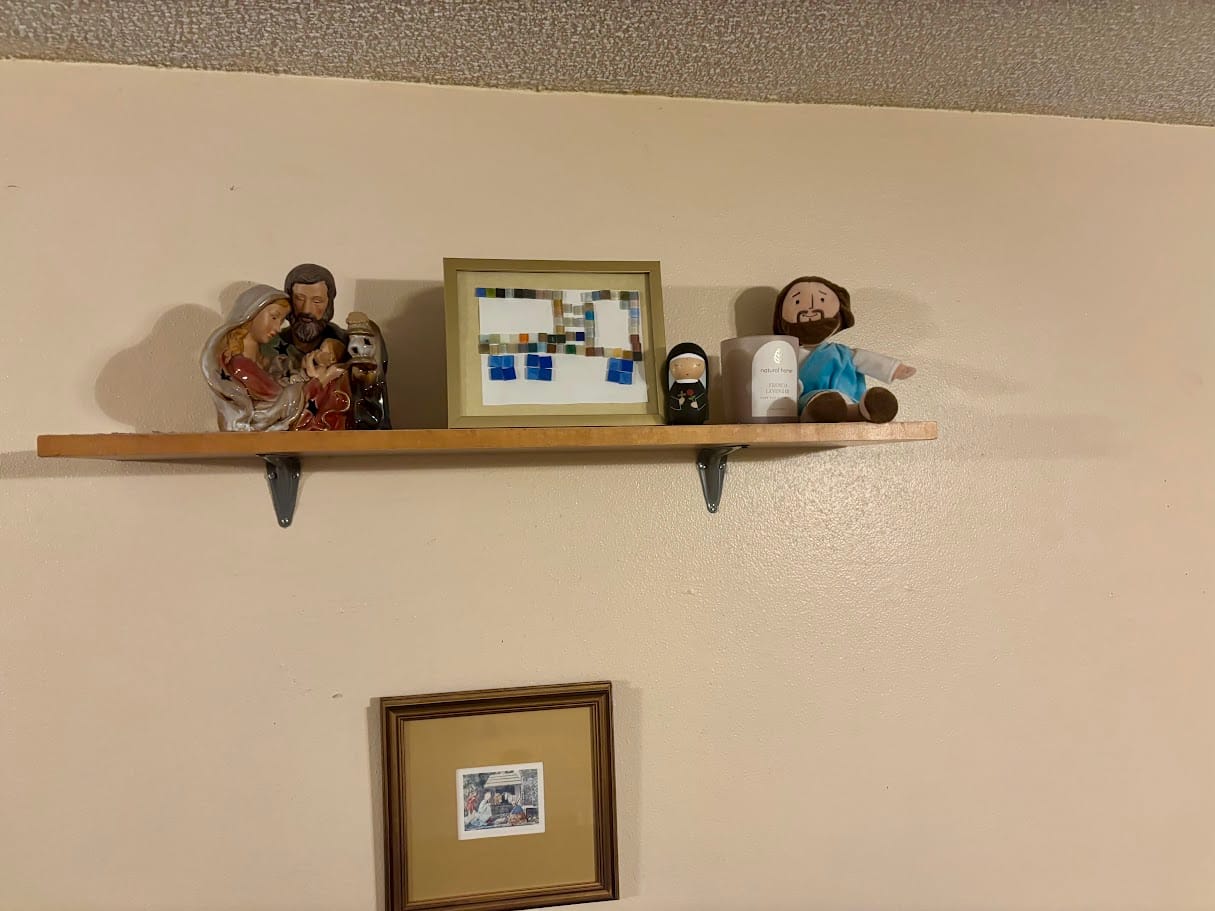 Customer photo review of Saint Rita of Cascia Shining Light Doll