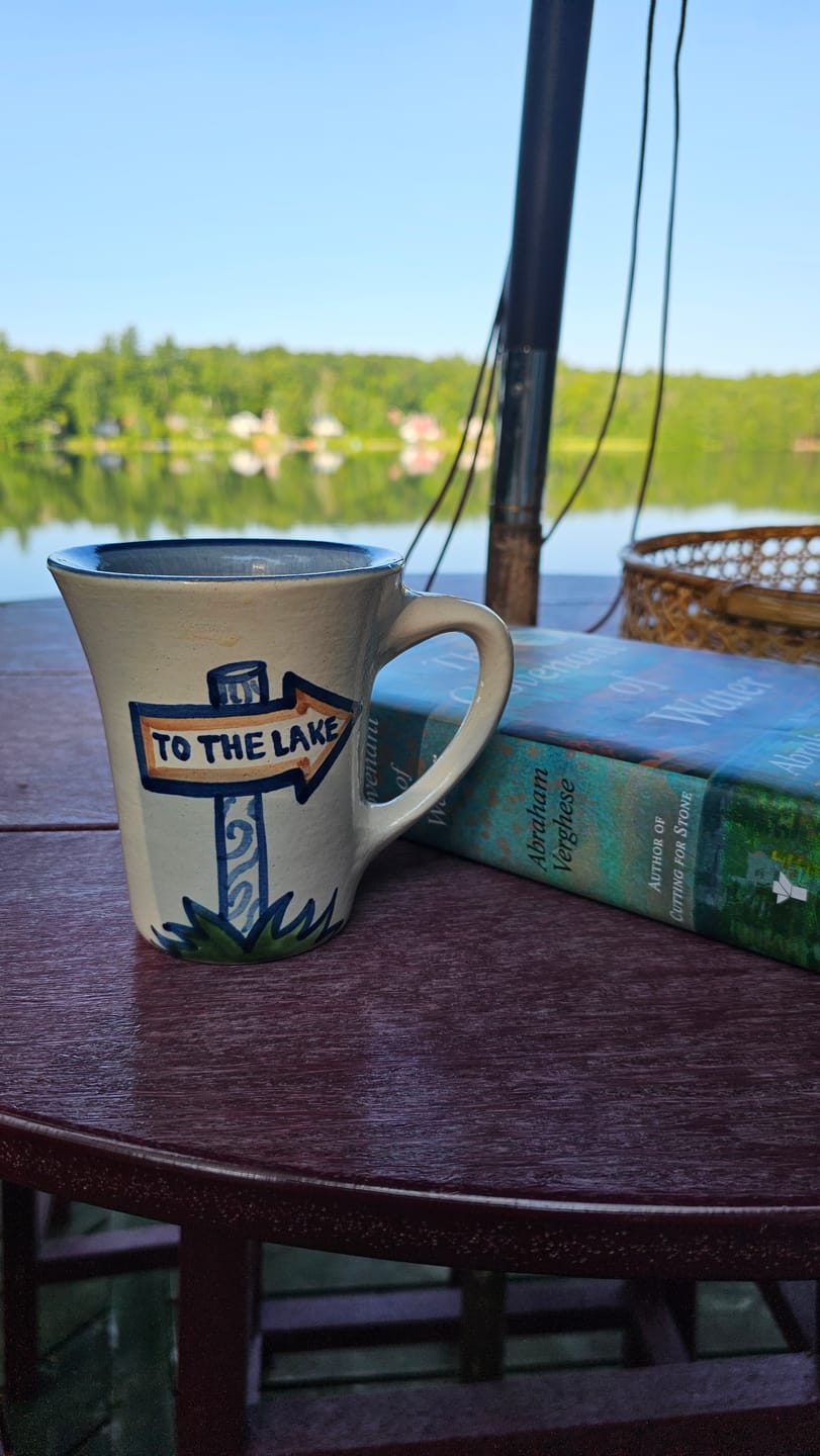 Customer photo review of To the Lake Flare Mug