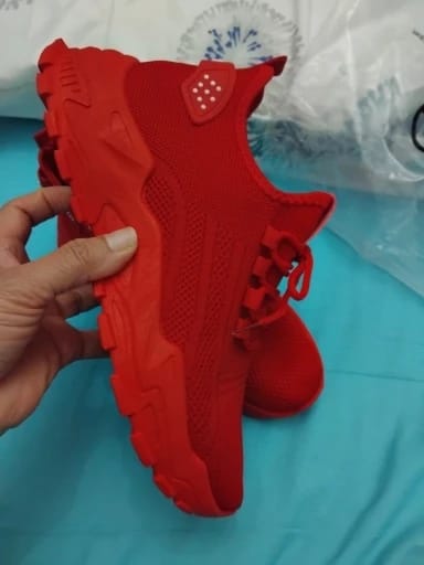 Customer photo review of Bella | Comfortable Orthopaedic Trainers