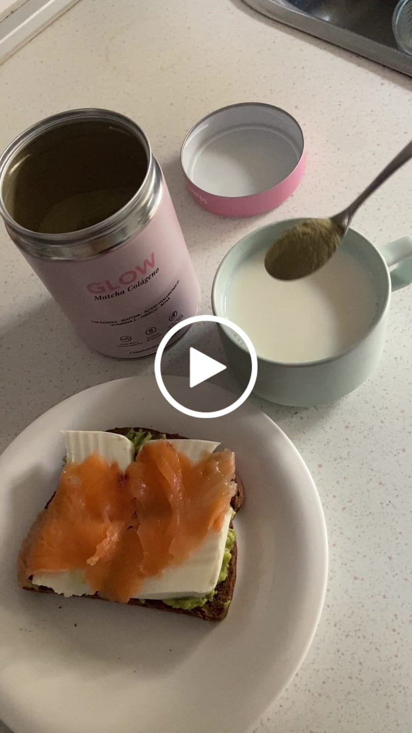 Customer video review of Té Matcha con Colágeno