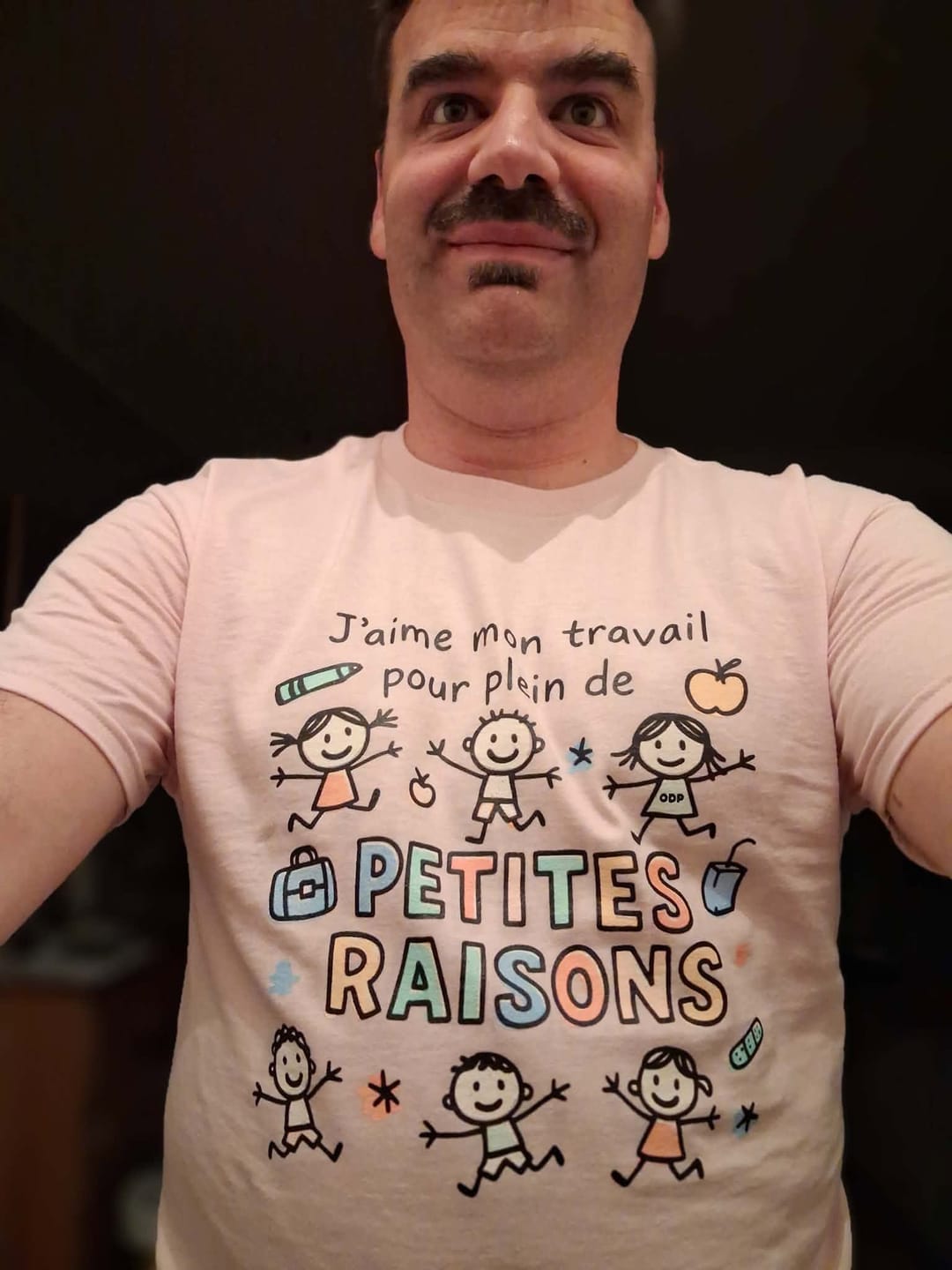 Customer photo review of T-Shirt Petites Raisons