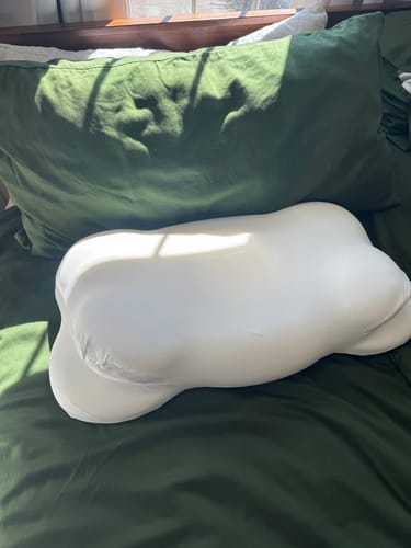 Customer photo review of Cloudii Comfort Align Pillow