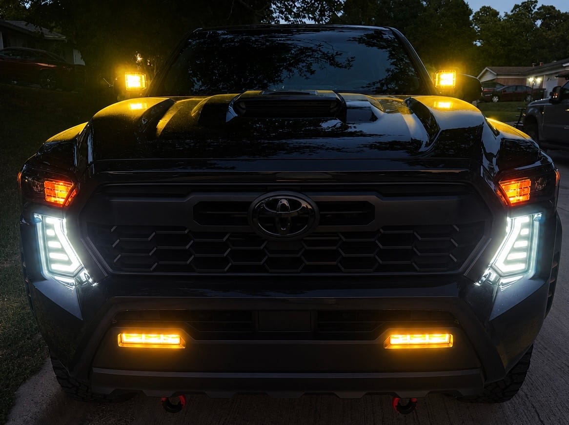 Customer photo review of Light Cover Yellow D-SS Pro RIGID Industries