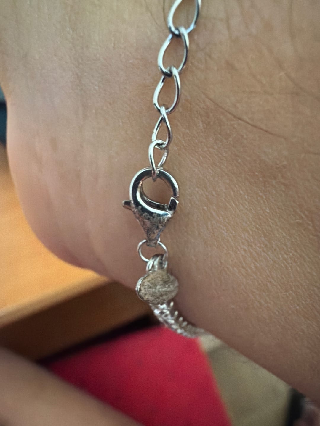 Customer photo review of Bracciale argento rodiato tennis e zirconi bianchi mm 3,0