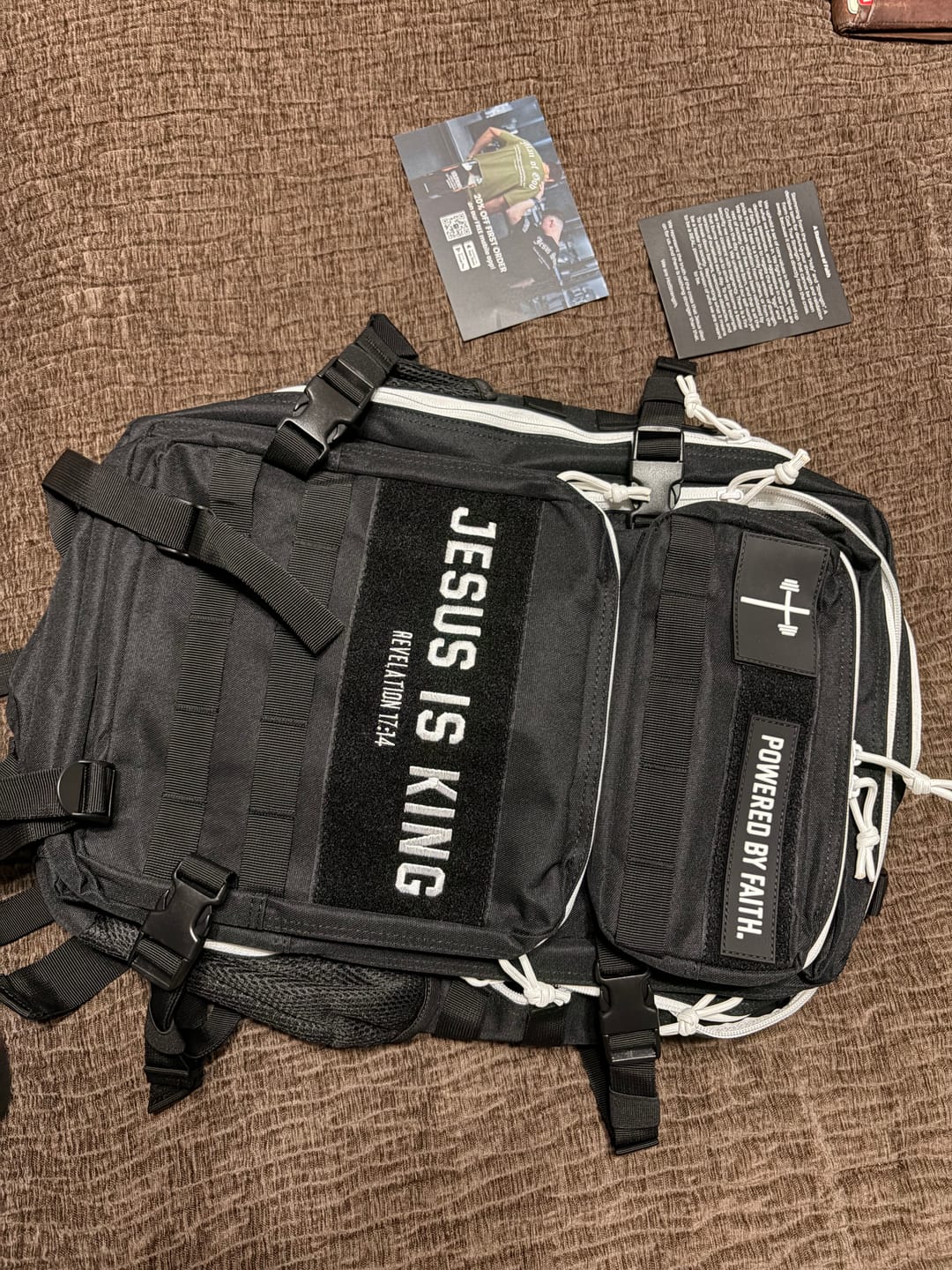 Customer photo review of HolStrength 45L Tactical Backpack