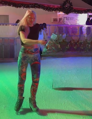 Customer photo review of Cenote Dos Ojos Legging