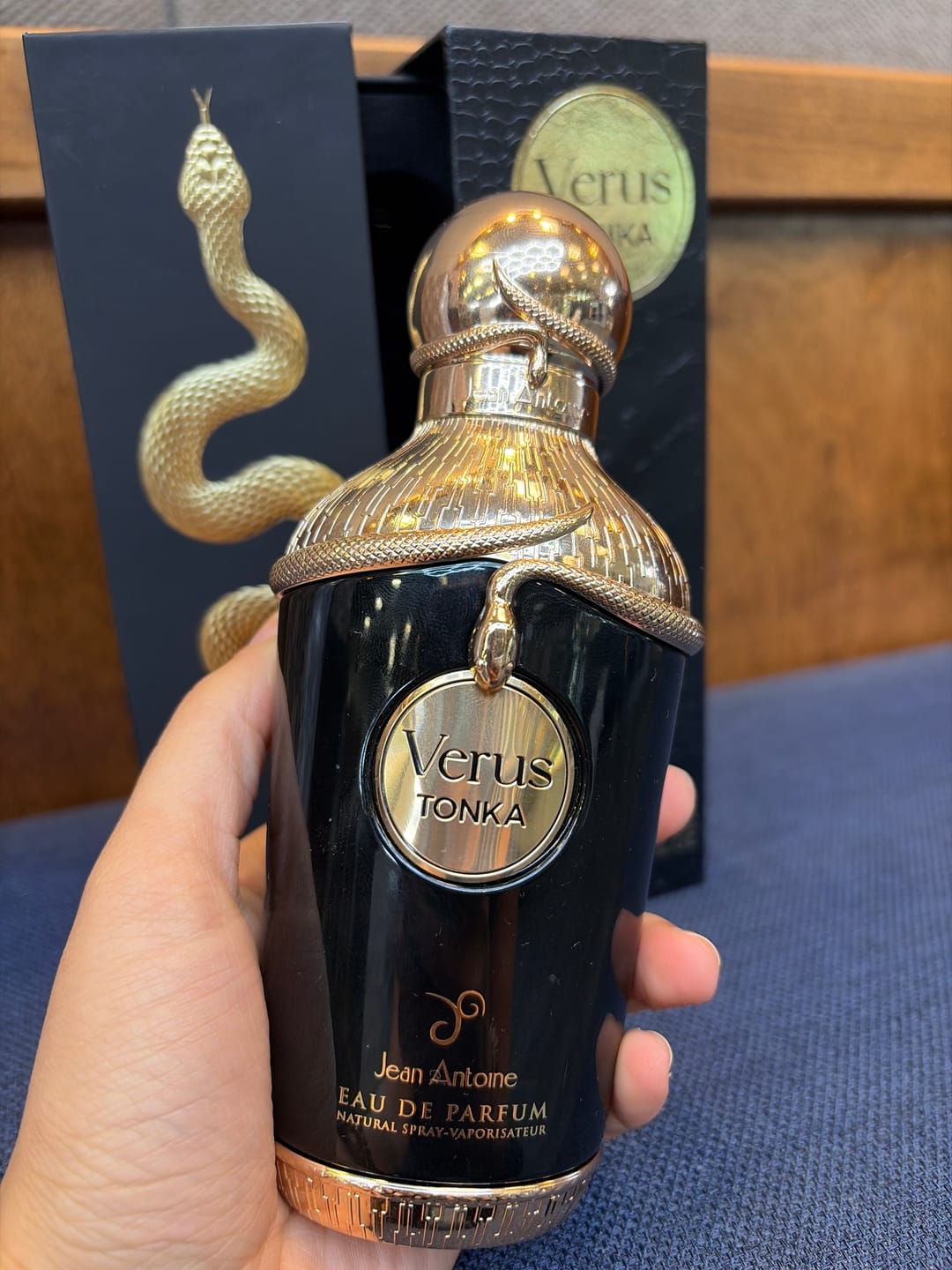 Customer photo review of Verus Tonka Spray Perfume for Unisex