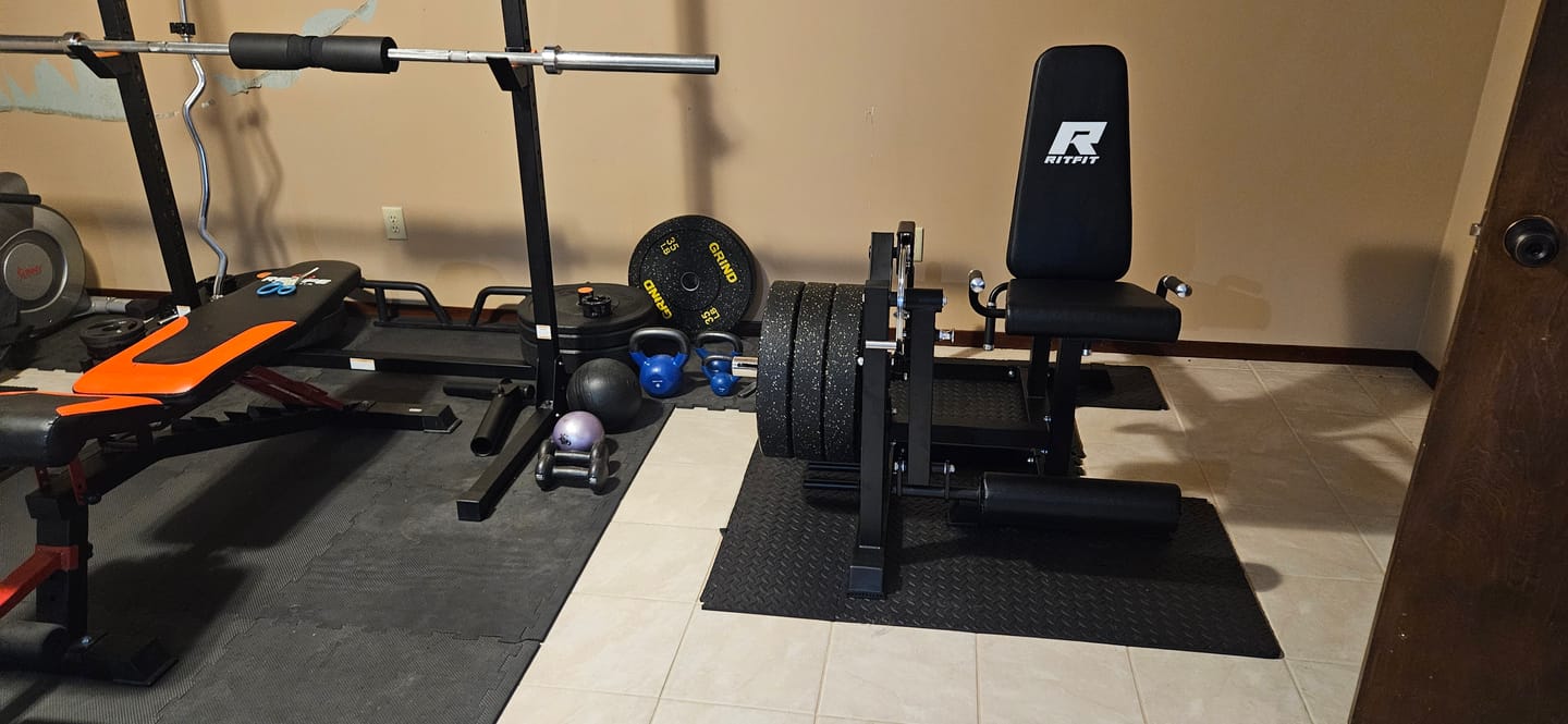 Customer photo review of RitFit PLC01 Leg Extension Curl Machine