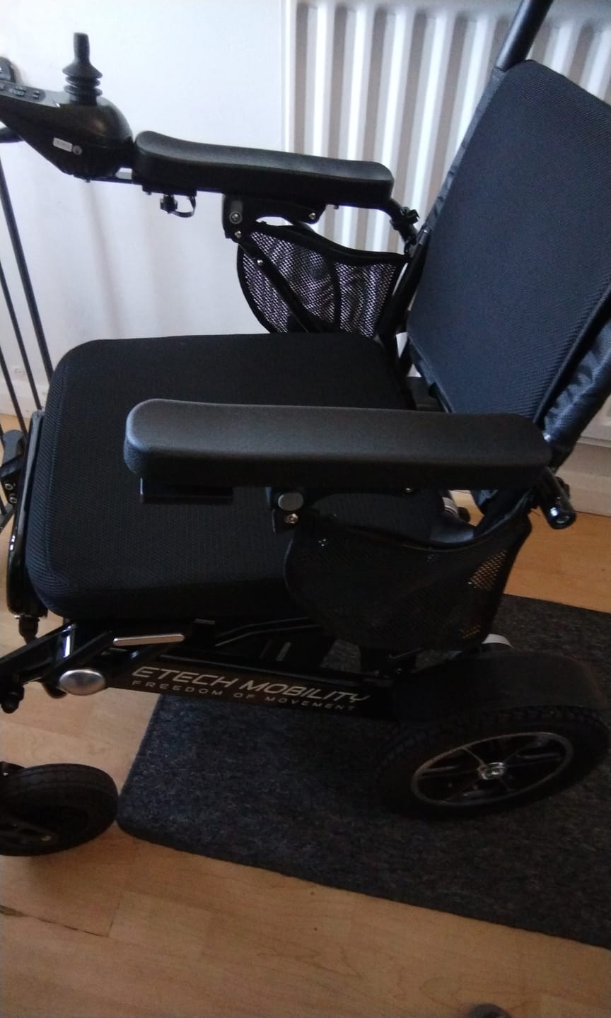 Customer photo review of Automatic Folding Electric Wheelchair | Remote Control | Freedom Pro AF