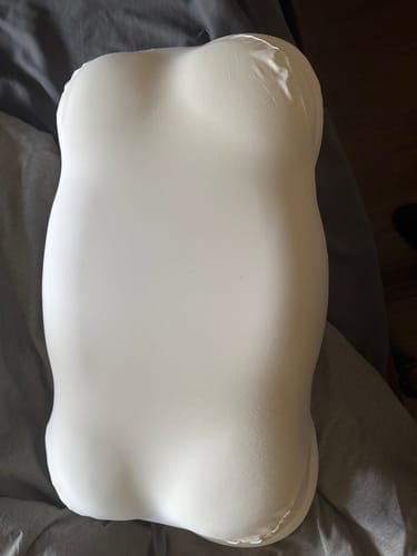Customer photo review of Cloudii Comfort Align Pillow