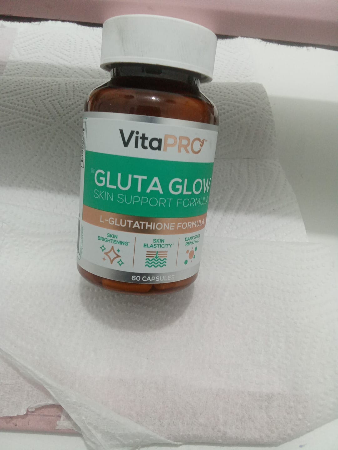 Customer photo review of VP | Gluta Glow 60 Capsules