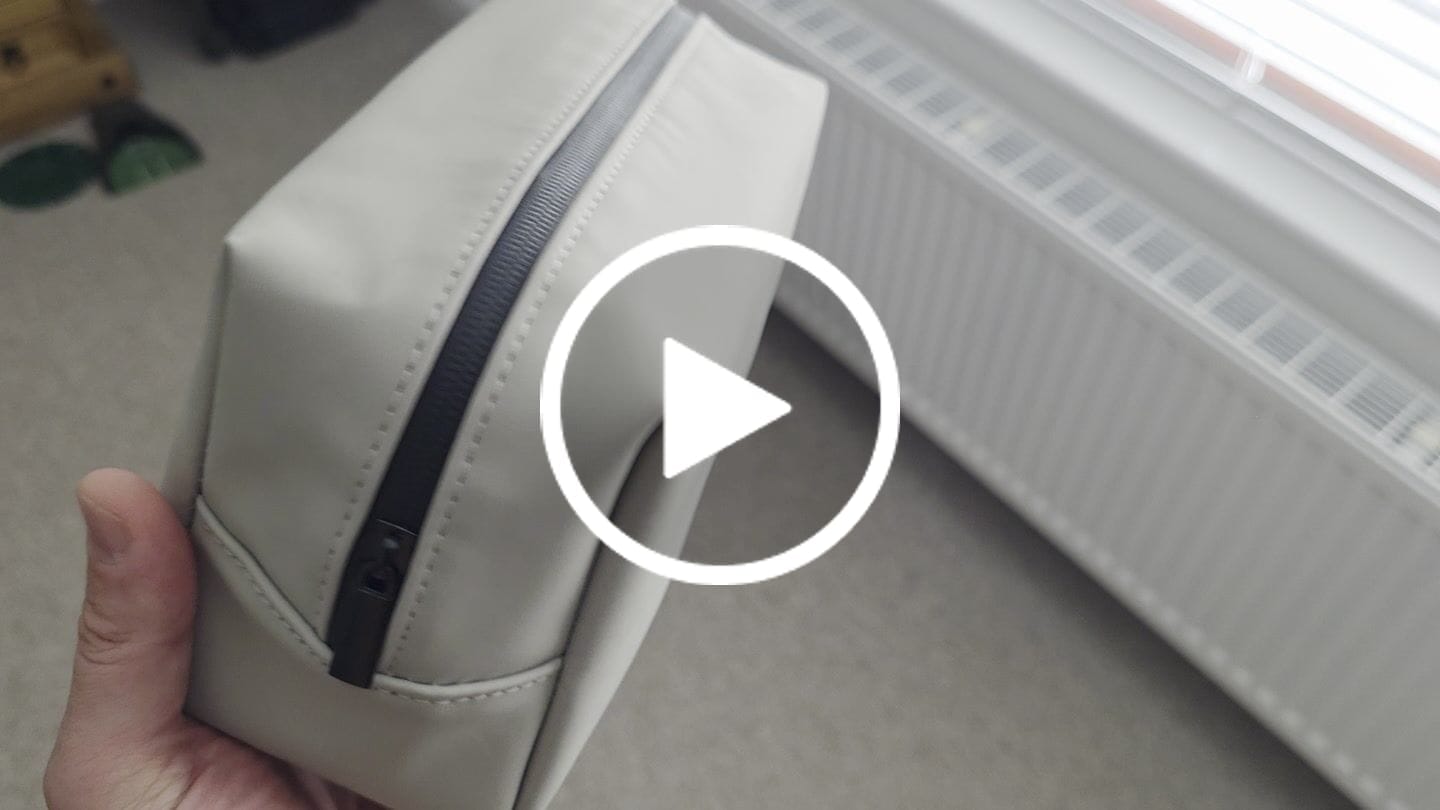 Customer video review of Toiletry Bag