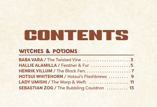 Customer photo review of Yanari Witches & Potions Supplement PDF