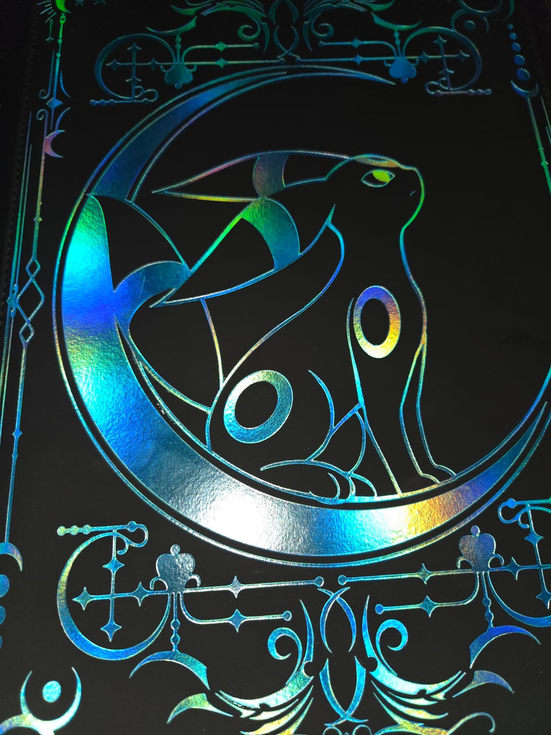 Customer photo review of Lunar Shadow Shiny 9-Pocket Trading Card Binder