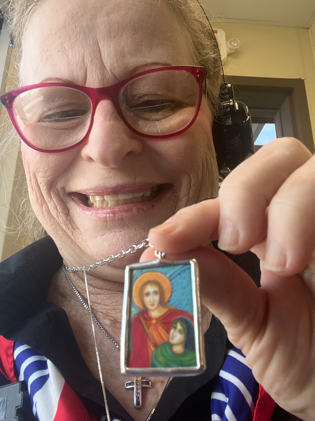 Customer photo review of Archangel Raphael Medal