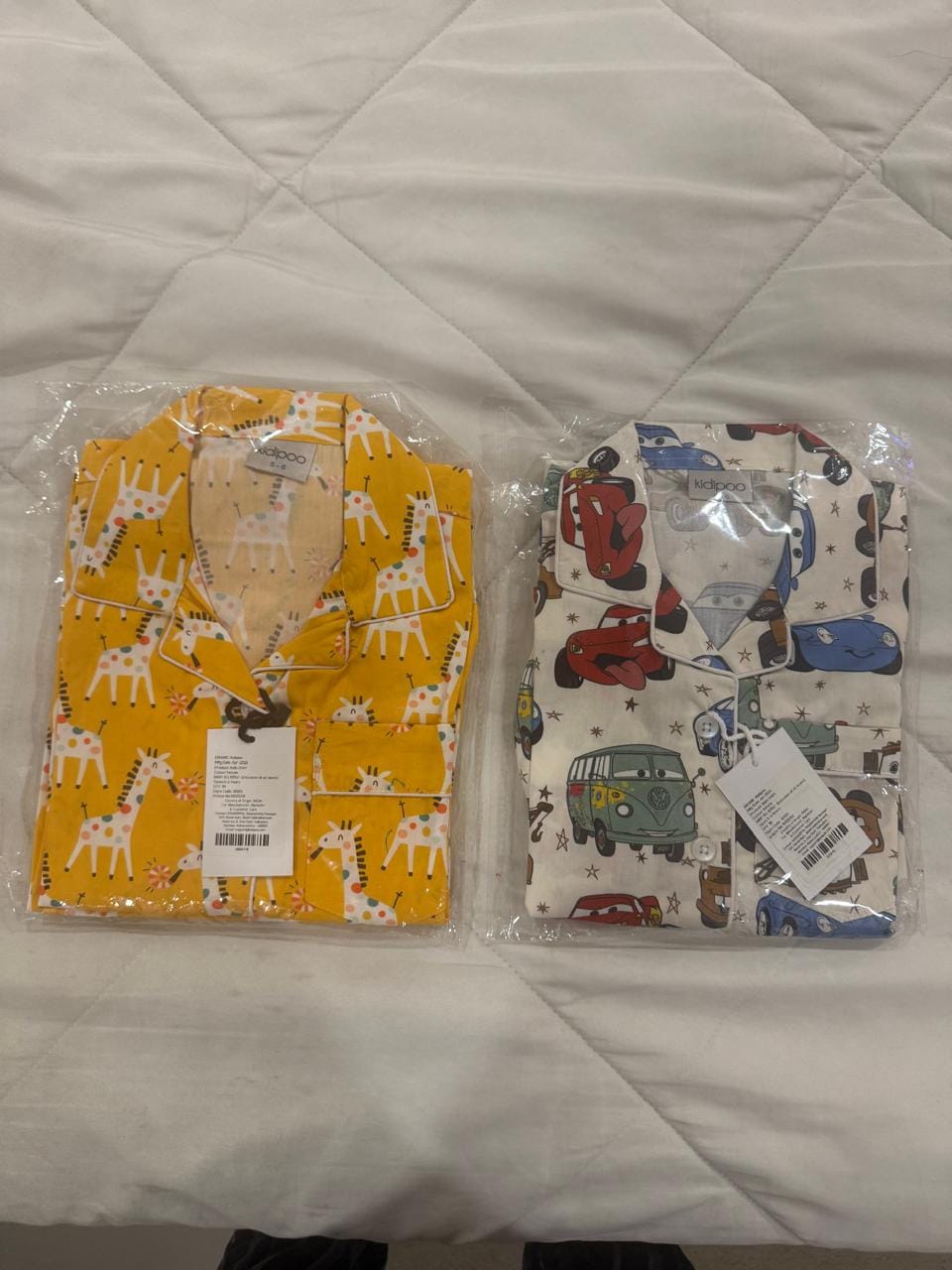 Customer photo review of Blue Truck Night Suit