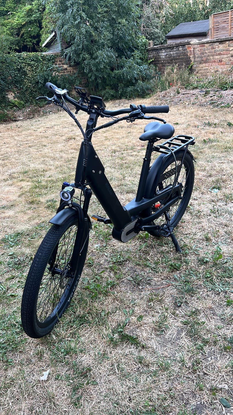 Customer photo review of Vitilan L5 Urban Commuter Electric Bike