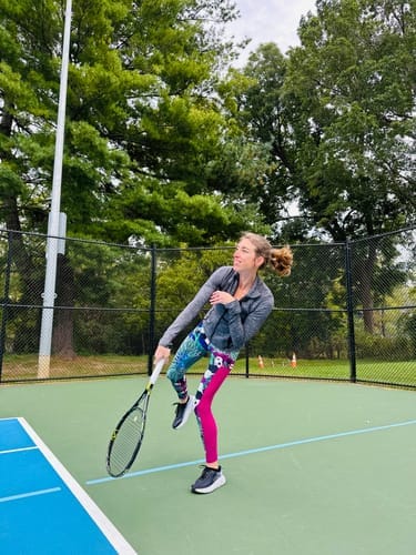 Customer photo review of Pandas & Peacocks | Racket Sport