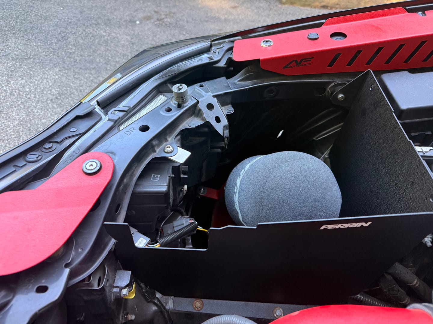 Customer photo review of Intake, Cold Air with Heatshield for 2022-2026 WRX