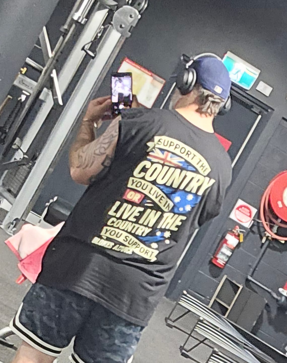 Customer photo review of Stand Up Tank