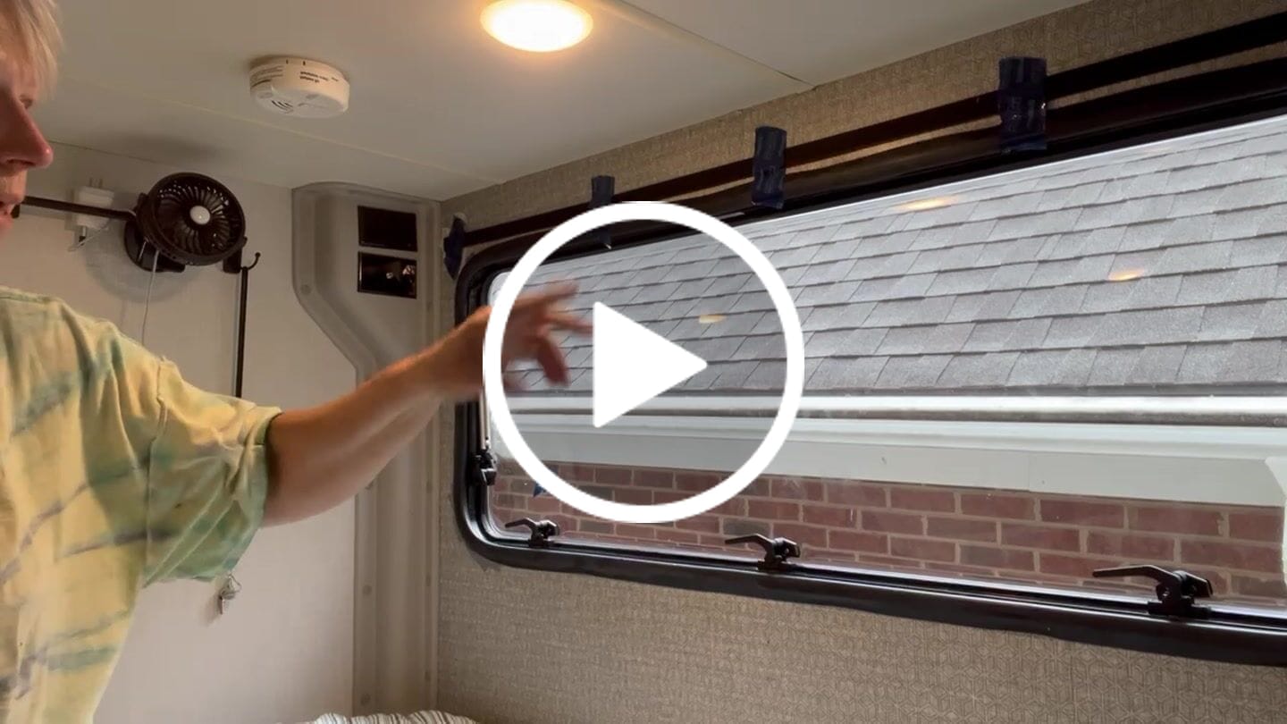 Customer video review of Transit Ekko - FitRV Bed Shade (Set)