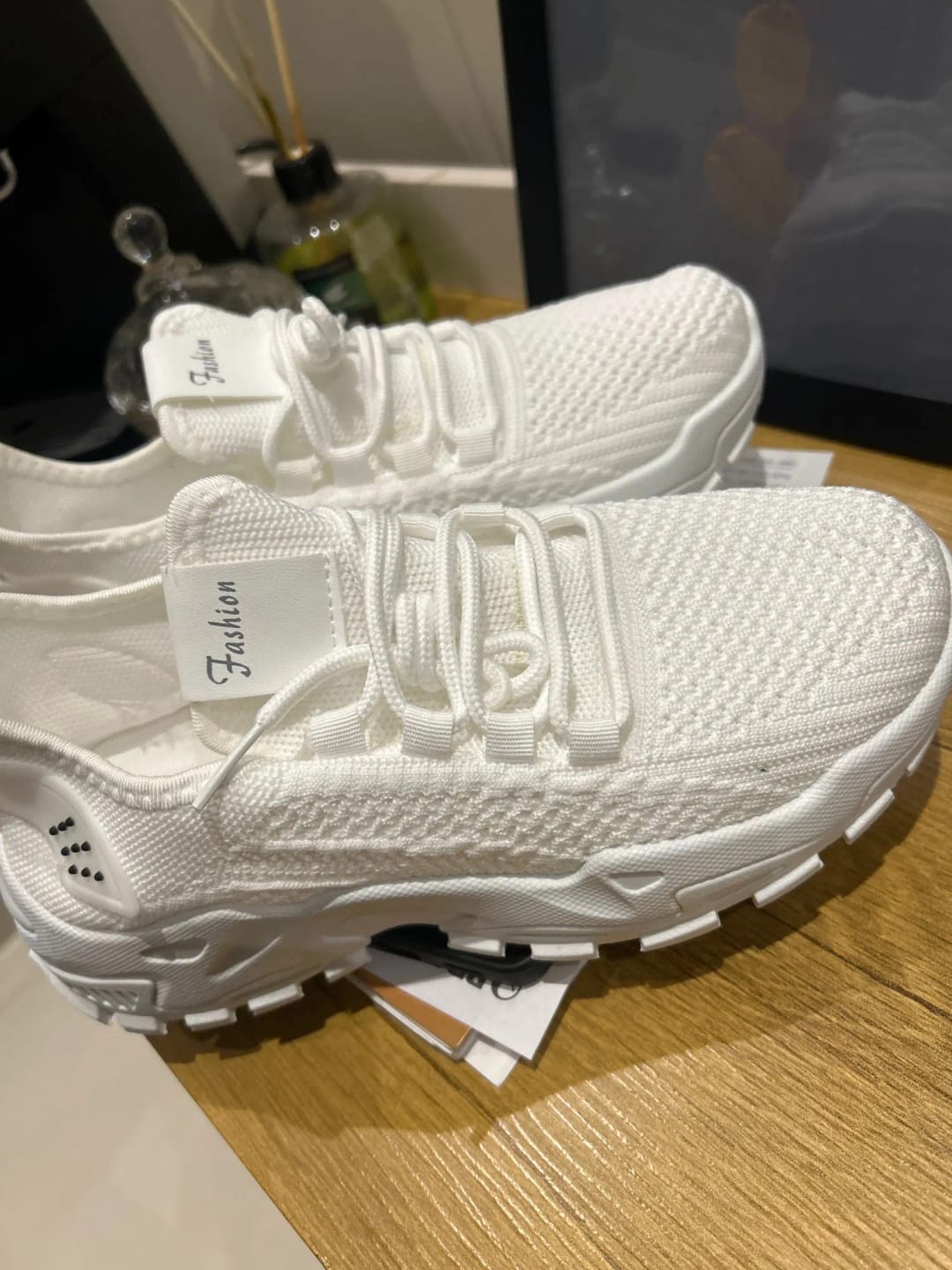 Customer photo review of Bella | Comfortable Orthopaedic Trainers