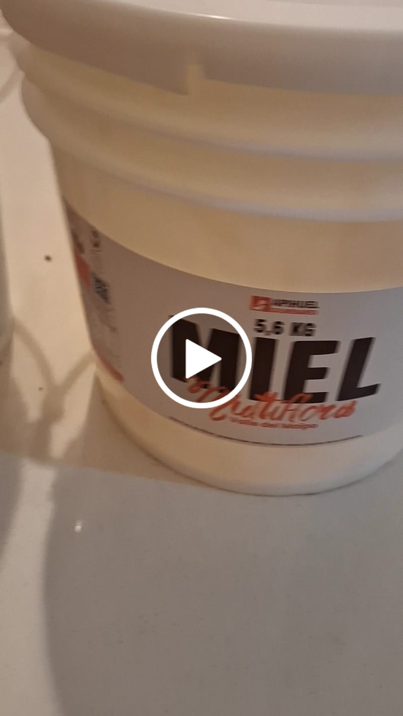 Customer video review of Balde Miel Multiflora Valle del Maipo 5,6Kg