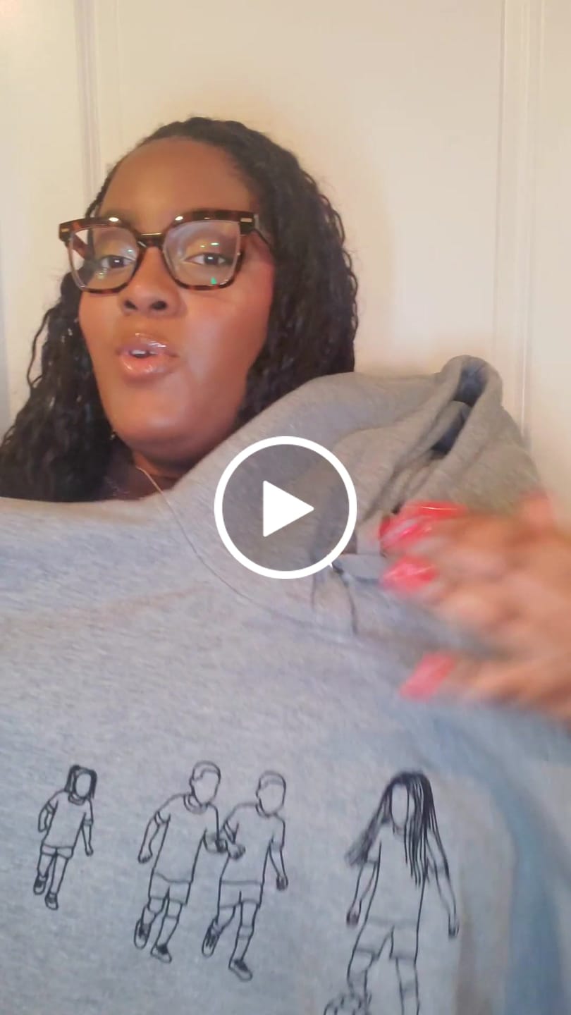 Customer video review of Custom Sports Hoodie