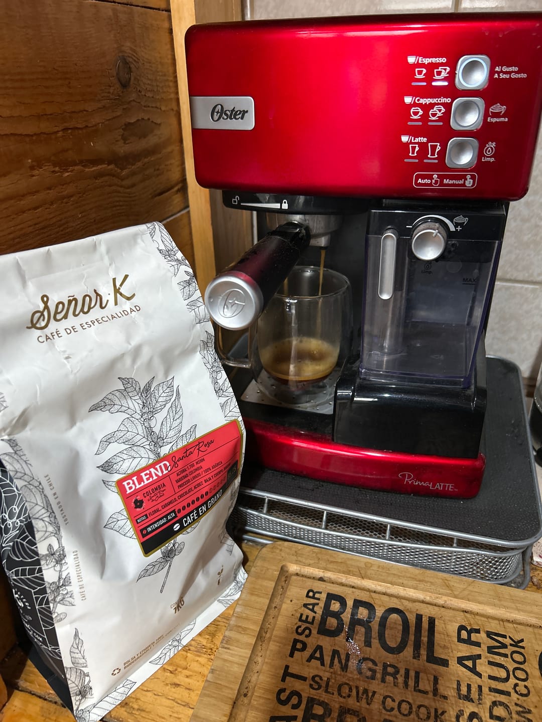 Customer photo review of Colombia | Blend Santa Rosa Bolsa 1 KG | GRANO ENTERO