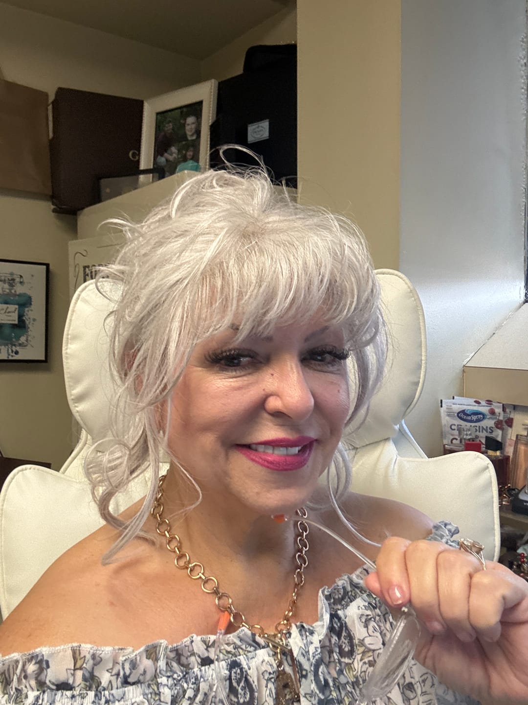 Customer photo review of PURE PASSION - Burnished Snow