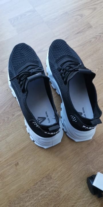 Customer photo review of Bella | Comfortable Orthopaedic Trainers