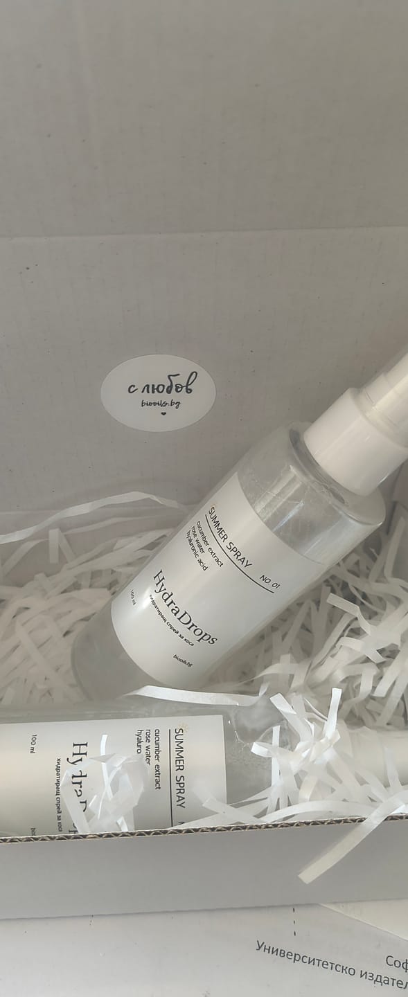 Customer photo review of HydraDrops - летен хидратиращ спрей за коса