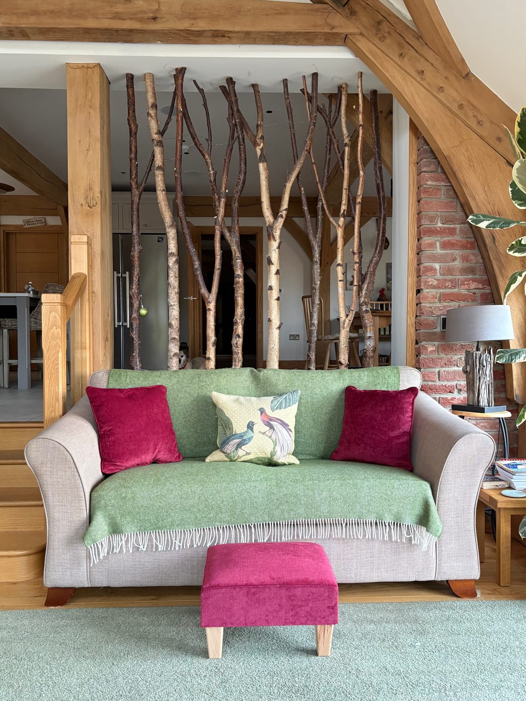 Customer photo review of Half Classic Footstool