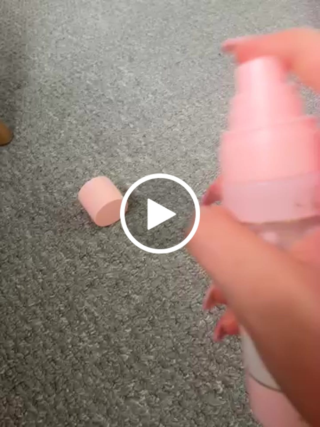 Customer video review of Frosted Fix Up Blurring Setting Spray