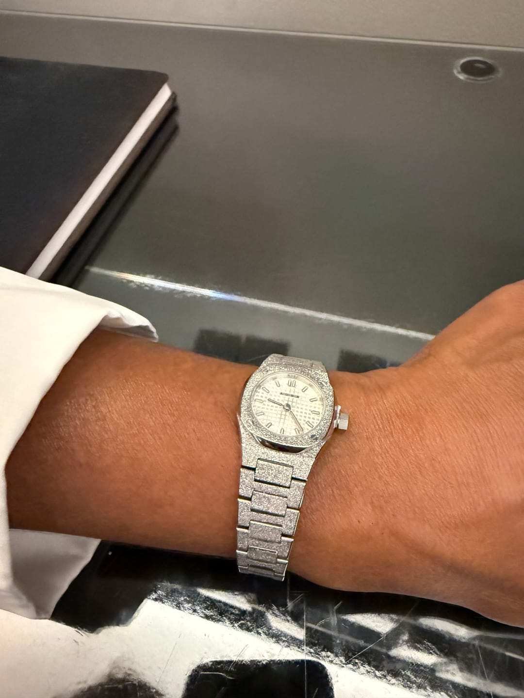 Customer photo review of Mini: Gold Frost