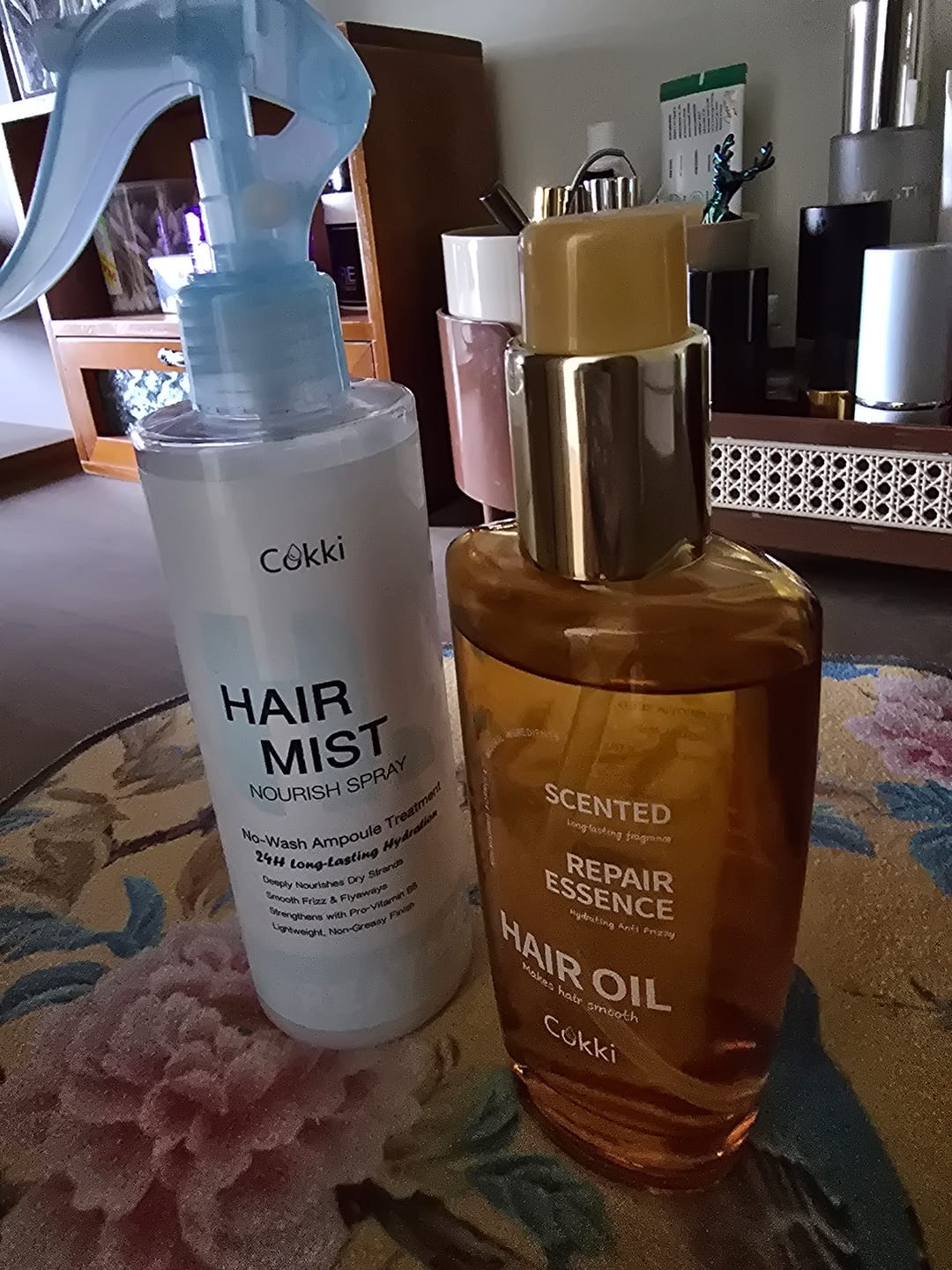 Customer photo review of Hair Mist Nourish Spray 200ml