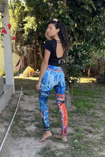 Customer photo review of Cenote Dos Ojos Legging