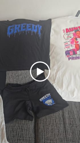 Customer video review of Upload Your DTF Gang Sheet
