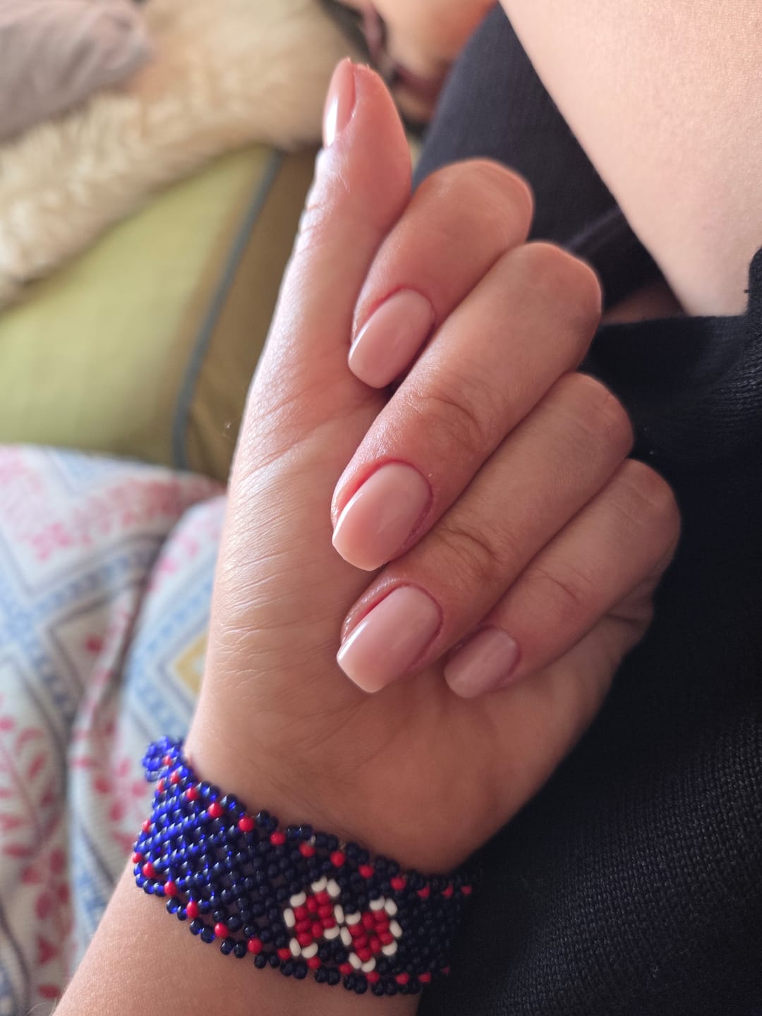 Customer photo review of Semilac 964 Jelly Nude UV Gel Polish